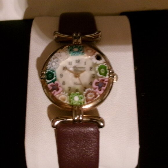 Beautiful Vintage Original Murano Glass Watch - Picture 6 of 10